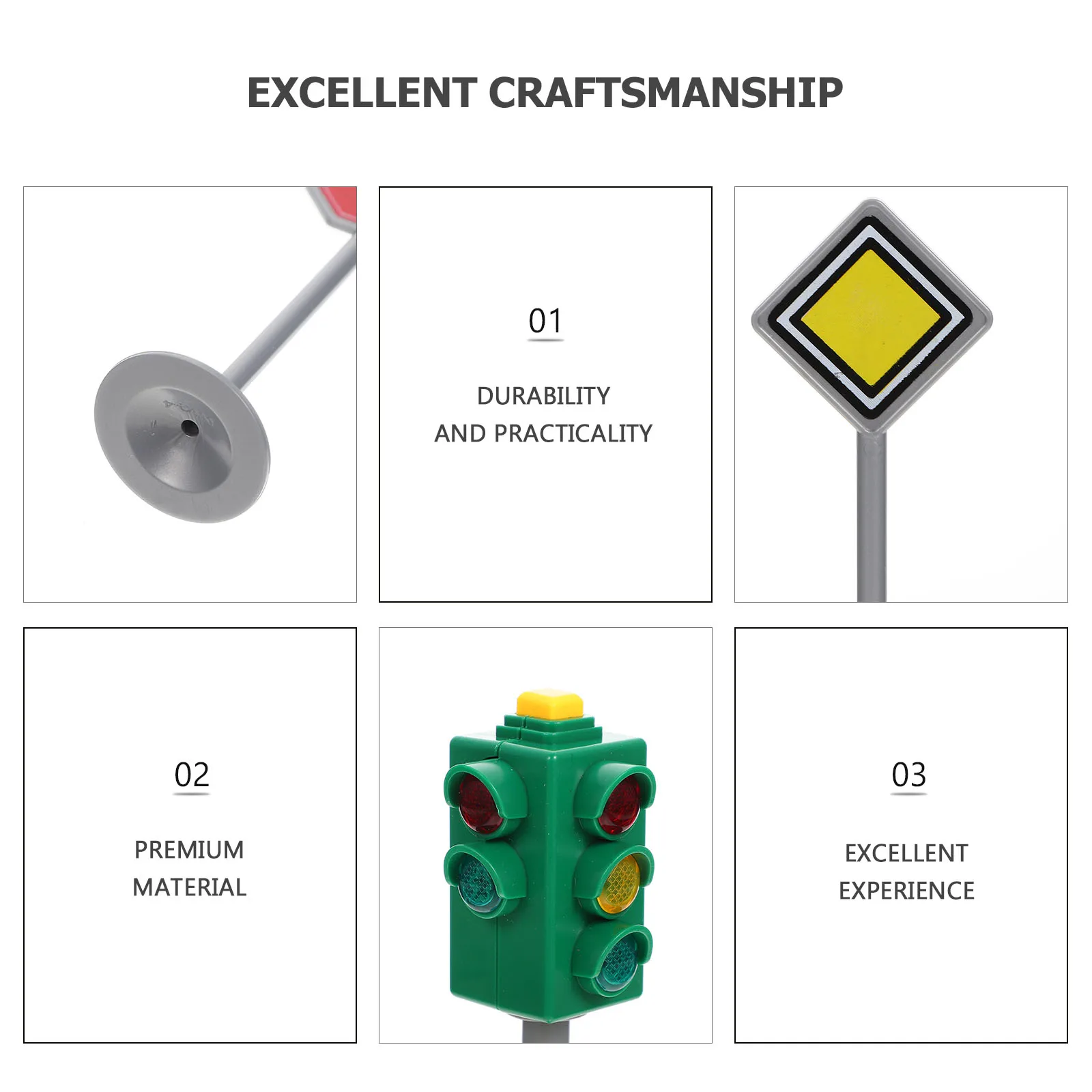 3pcs Traffic Light Toys Road Sign Stop for Kids Mini Signal Signs Educational Plaything Traffic
3pcs Traffic Light Toys Road Sign Stop for Kids Mini Signal Signs Educational Plaything Traffic