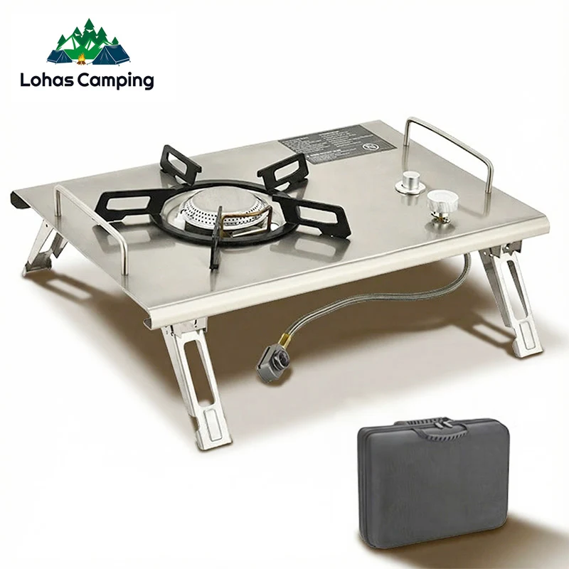 lohascamping Portable gas IGT burner High power Camping Stove 4000W Frying pan Propane Butane Furnace flat Folding Gas Furnace
lohascamping Portable gas IGT burner High power Camping Stove 4000W Frying pan Propane Butane Furnace flat Folding Gas Furnace