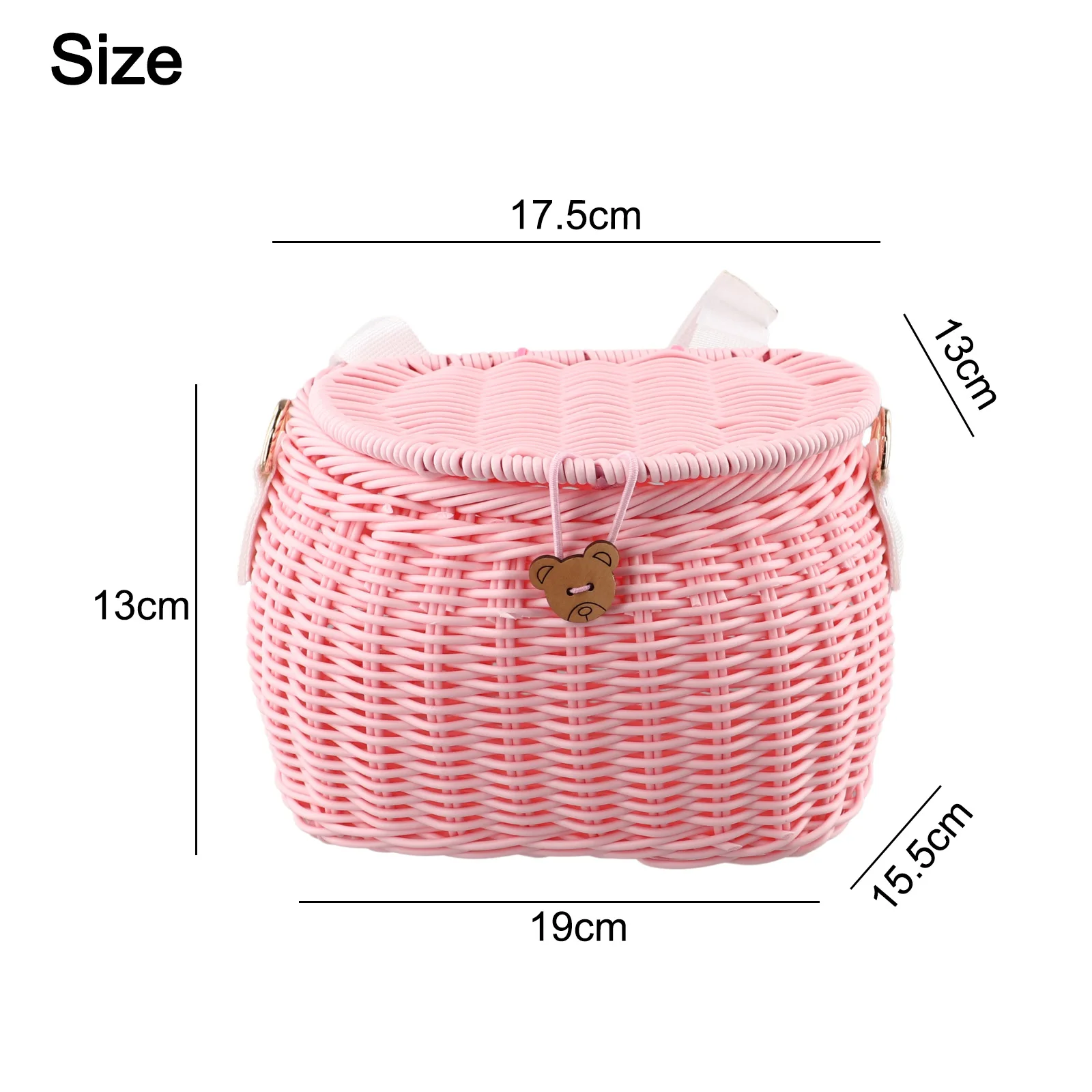 Creative Design Outdoor Activities Children's Bike Basket Crossbody Backpack Basket Necessary Installation Accessories
Creative Design Outdoor Activities Children's Bike Basket Crossbody Backpack Basket Necessary Installation Accessories