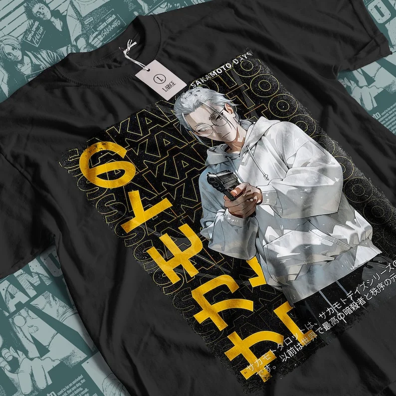 Aesthetic Sakamoto Days Vintage Anime Manga Japanese Culture Streetwear Graphic Unisex Short Sleeve T-Shirt
Aesthetic Sakamoto Days Vintage Anime Manga Japanese Culture Streetwear Graphic Unisex Short Sleeve T-Shirt