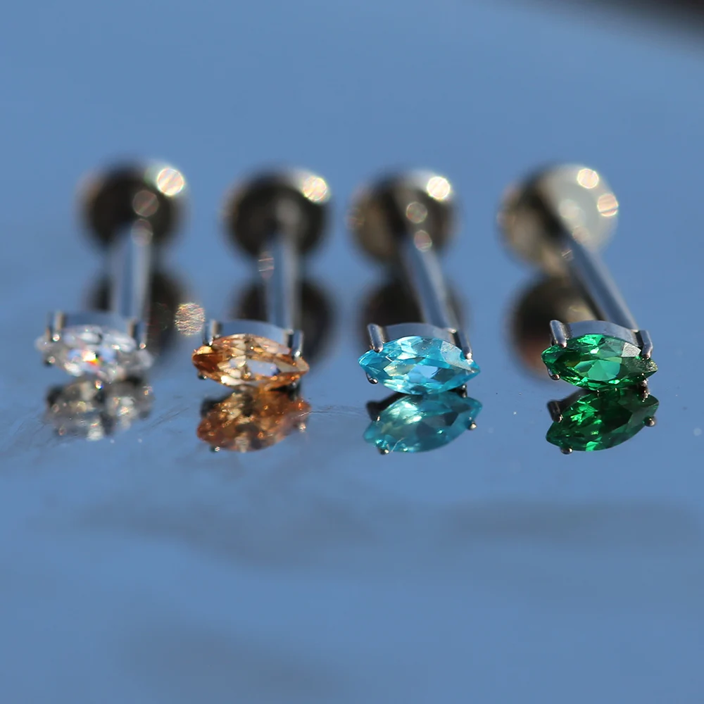 16G F136 Titanium Cartilage Piercing Earring Ear Helix Tragus Lobe Conch Piercing Ring Internal Thread Labret Stud Body Jewelry
16G F136 Titanium Cartilage Piercing Earring Ear Helix Tragus Lobe Conch Piercing Ring Internal Thread Labret Stud Body Jewelry