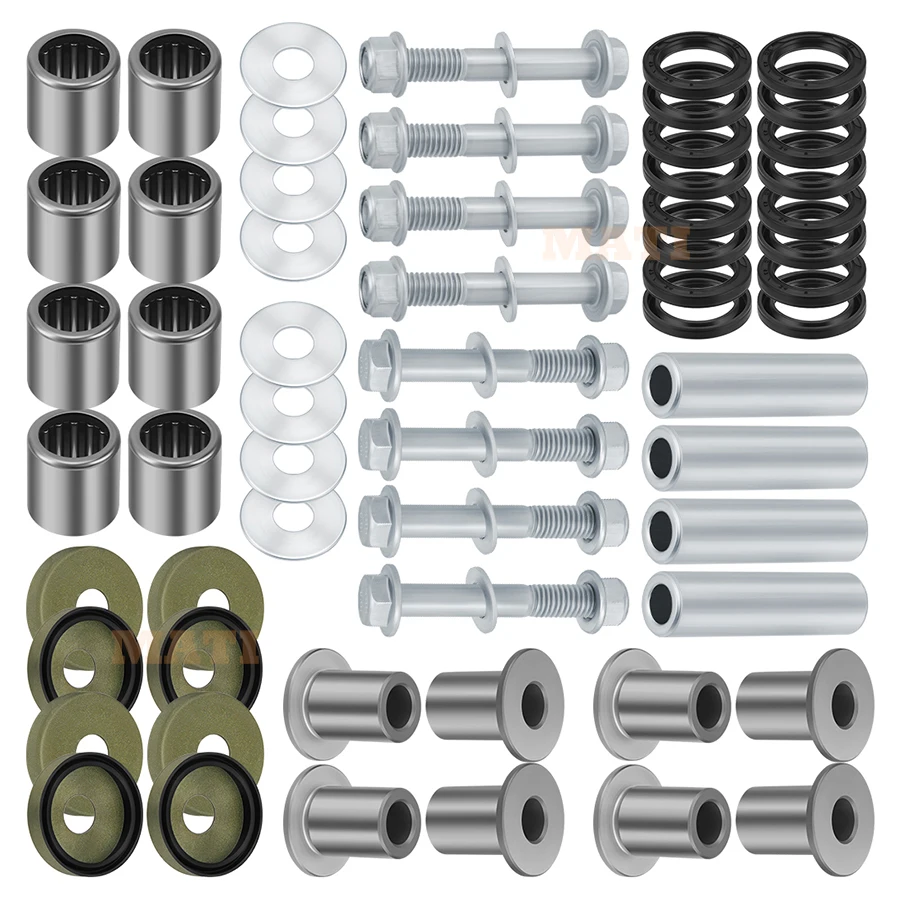 Front Lower A-Arm Bushing Seal Kits & Bolts for For Suzuki Quadsport Z 400 LT-Z400 2003-2014 For Kawasaki KFX400 2003-2006
Front Lower A-Arm Bushing Seal Kits & Bolts for For Suzuki Quadsport Z 400 LT-Z400 2003-2014 For Kawasaki KFX400 2003-2006