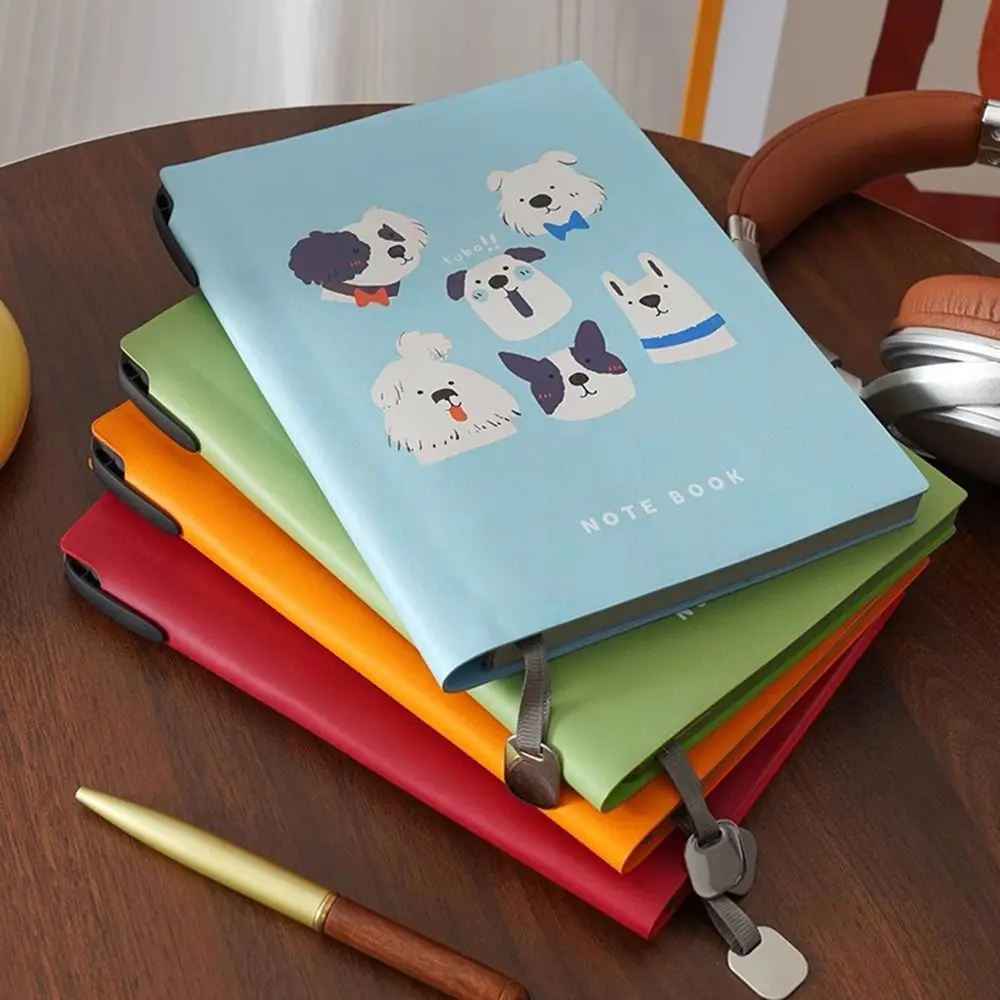 Happy Puppy A5 Cartoon Notepad Horizontal Line 100 Sheets Students Notebook Thick Paper Soft Leather Cover Diary Handbook Gifts
Happy Puppy A5 Cartoon Notepad Horizontal Line 100 Sheets Students Notebook Thick Paper Soft Leather Cover Diary Handbook Gifts
