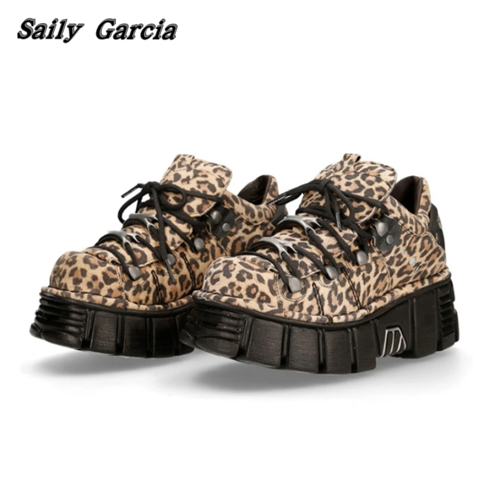 Leopard Print Rock Punk Style Cool Girl Leather Ankle Boots Autumn/Winter INS All-match Casual Boots Round Toe Chunky Heel Shoes
Leopard Print Rock Punk Style Cool Girl Leather Ankle Boots Autumn/Winter INS All-match Casual Boots Round Toe Chunky Heel Shoes