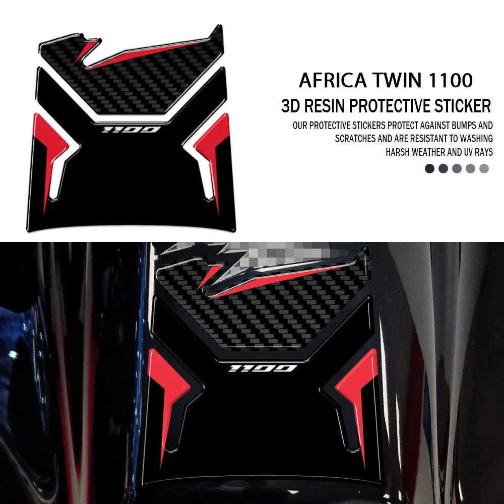 New Tank Pad Motorcycle 3D Resin Sticker Protection Kit Motorcycle Stickers For Africa Twin 1100 CRF1100L 2024-2026
New Tank Pad Motorcycle 3D Resin Sticker Protection Kit Motorcycle Stickers For Africa Twin 1100 CRF1100L 2024-2026
