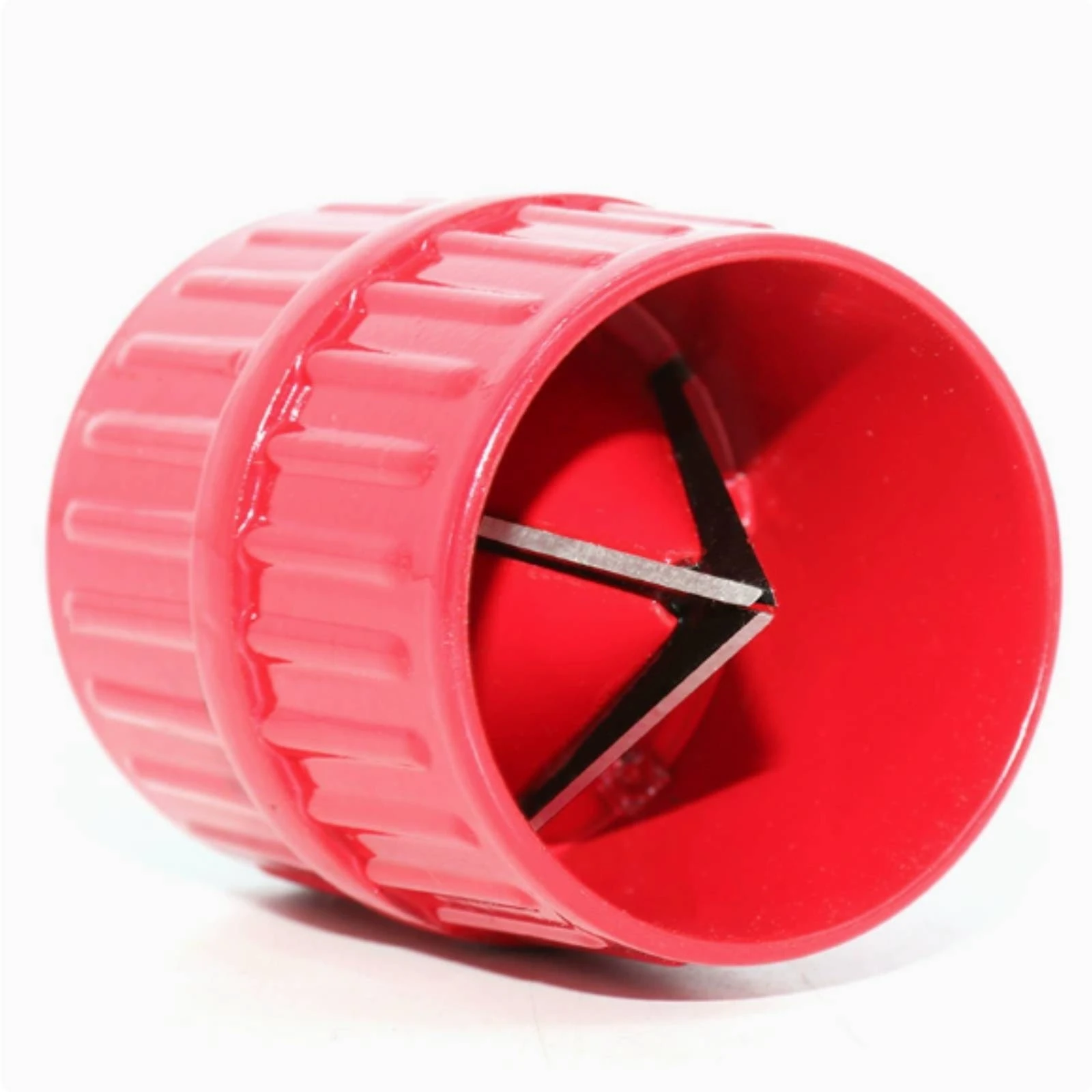 Copper Pipe Deburring Tool Hardened Alloy Steel Blades Aluminum Tube Chamferer Pipe Rim Scraper for Plumbing Repair, Workshop
Copper Pipe Deburring Tool Hardened Alloy Steel Blades Aluminum Tube Chamferer Pipe Rim Scraper for Plumbing Repair, Workshop