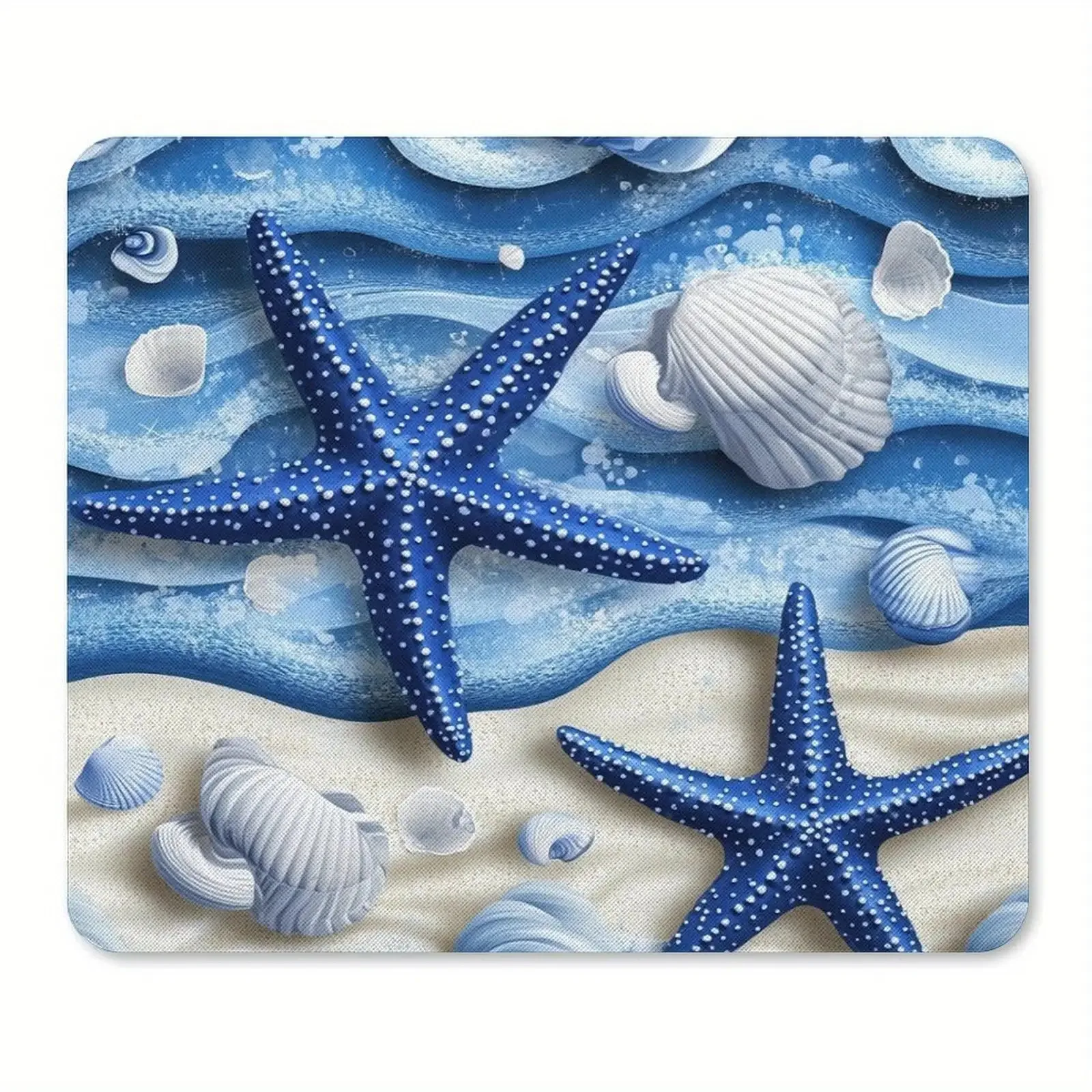 Starfish and shell-themed anti-slip rubber mouse pads in small size are suitable for office use and gamers with high quality
Starfish and shell-themed anti-slip rubber mouse pads in small size are suitable for office use and gamers with high quality