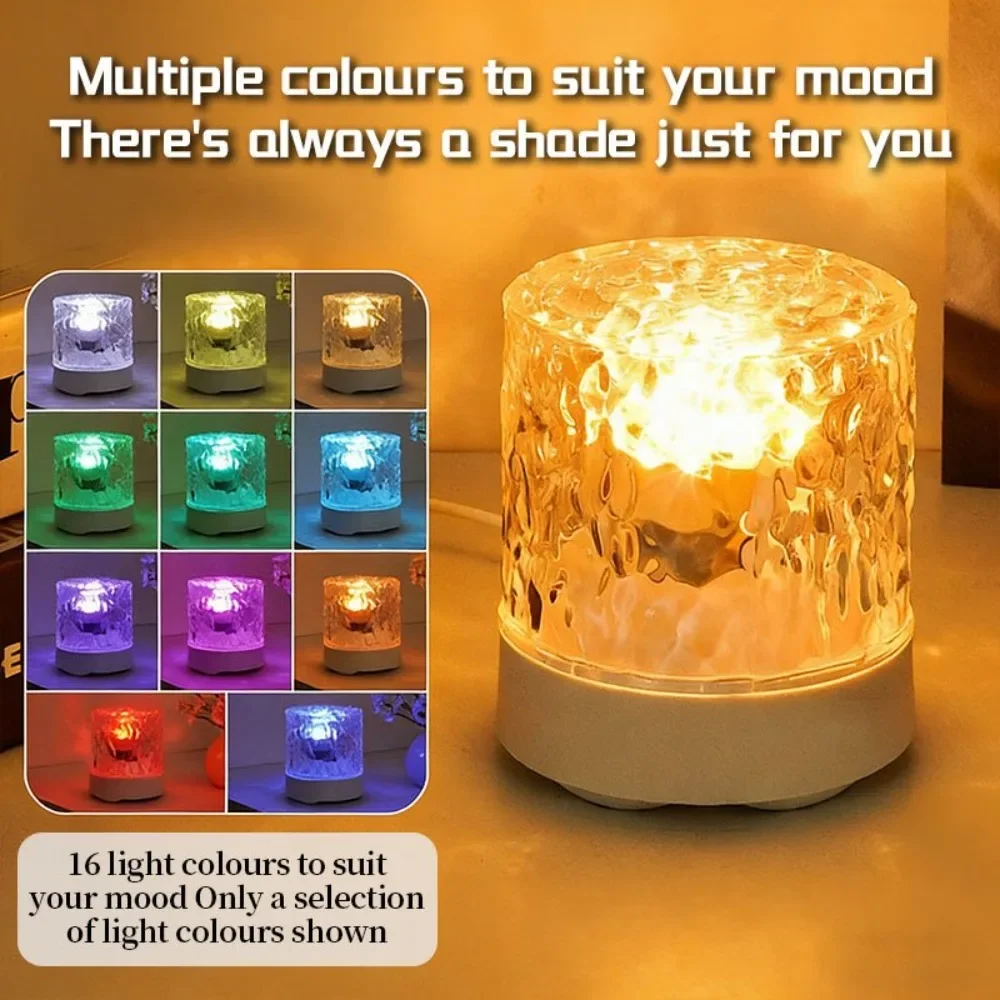 The Water Ripple Lamp Has Adjustable Brightness And Can Change Colors. It Is an Excellent Gift for Holidays, Birthdays, And Is Suitable for Decoration in Bedrooms, Offices, And Parties
The Water Ripple Lamp Has Adjustable Brightness And Can Change Colors. It Is an Excellent Gift for Holidays, Birthdays, And Is Suitable for Decoration in Bedrooms, Offices, And Parties