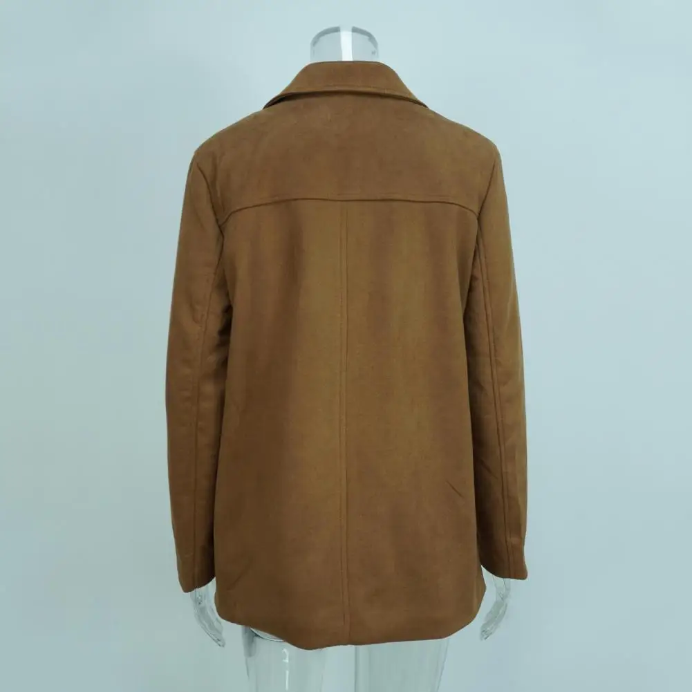 Casual Suit Coat Elegant Lapel Suit Coat for Women Long Sleeve Business Outerwear Stylish Button Closure Jacket for Urban Style
Casual Suit Coat Elegant Lapel Suit Coat for Women Long Sleeve Business Outerwear Stylish Button Closure Jacket for Urban Style