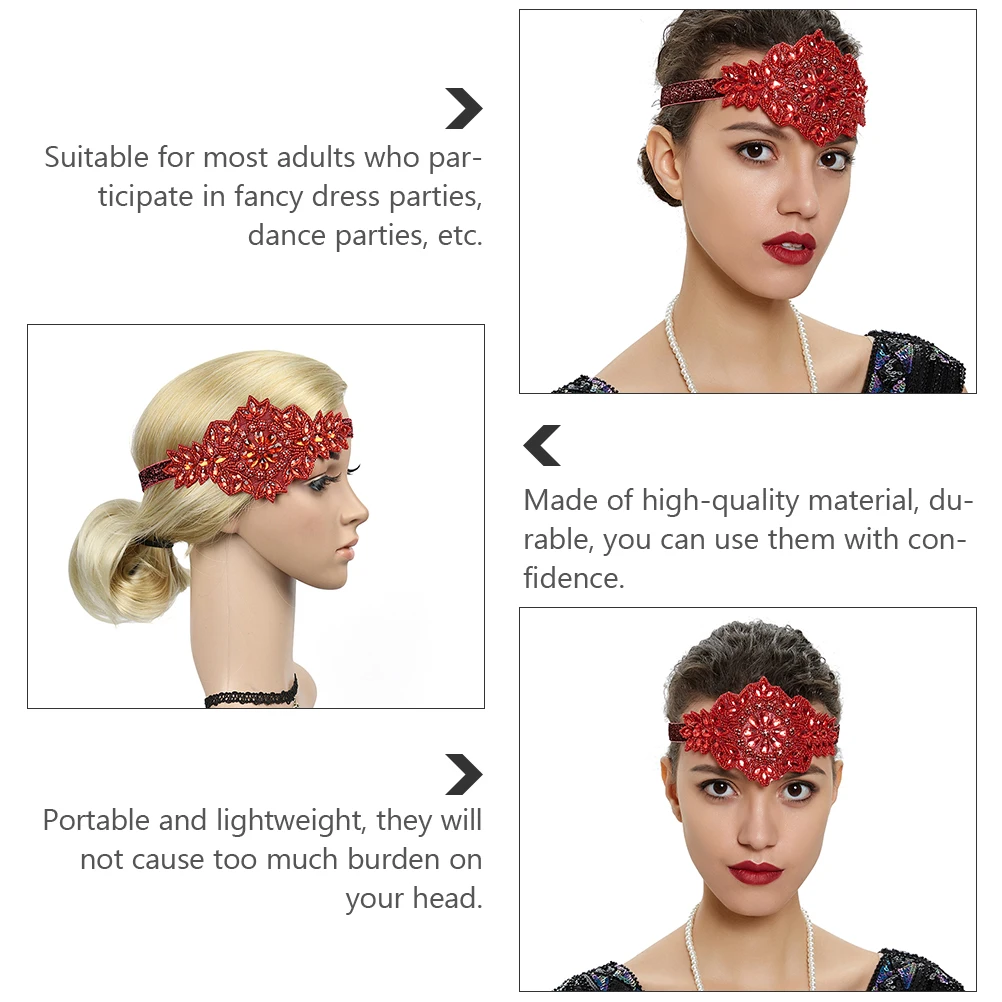Vintage Rhinestone Water Drill Headband Elegant Flapper Hair Accessory for Party Dance Costume Rhinestone Fascinator Headband
Vintage Rhinestone Water Drill Headband Elegant Flapper Hair Accessory for Party Dance Costume Rhinestone Fascinator Headband