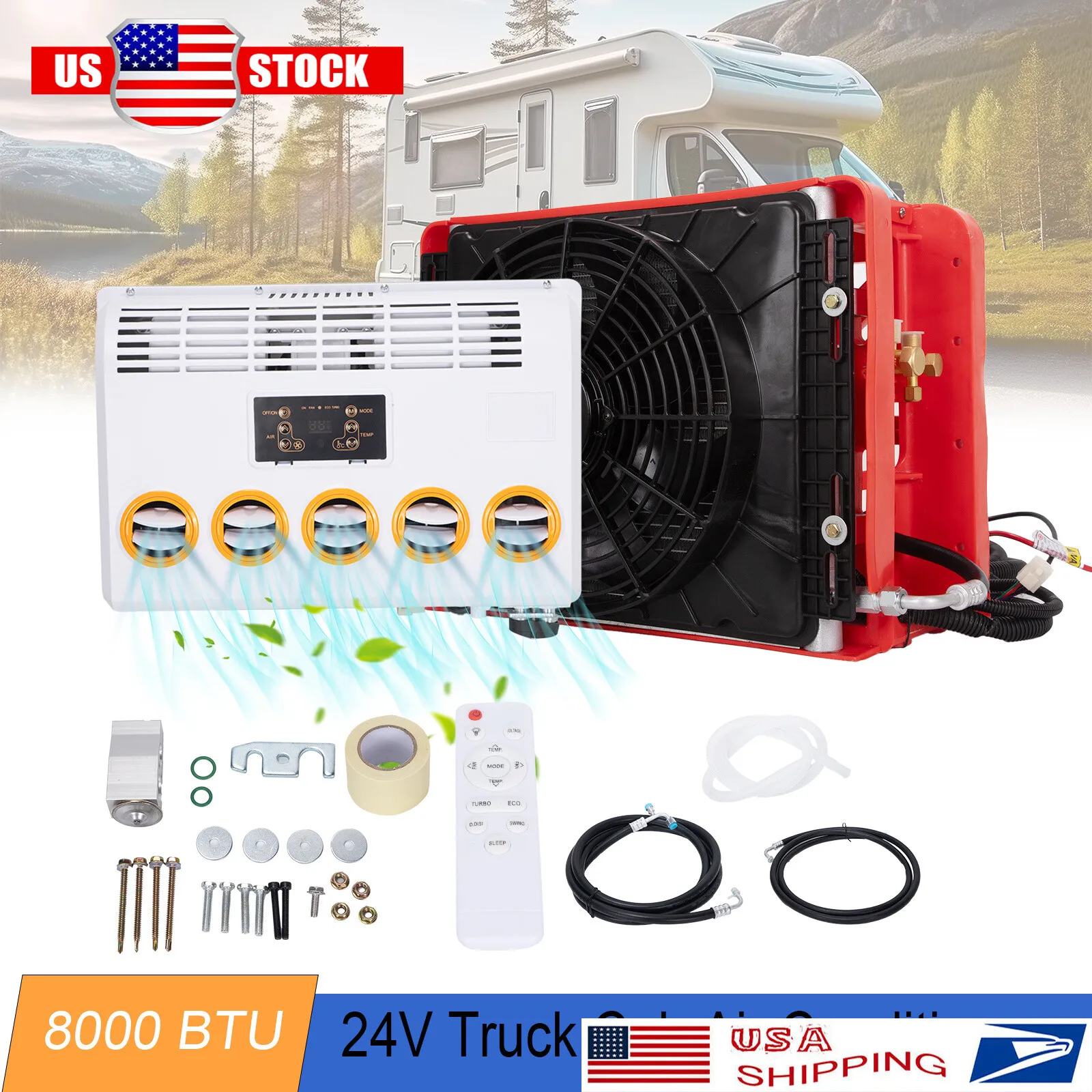 Блок кондиционера для электрического грузовика 24 В для инженерного автомобиля экскаватора 11000 БТЕ
Блок кондиционера для электрического грузовика 24 В для инженерного автомобиля экскаватора 11000 БТЕ