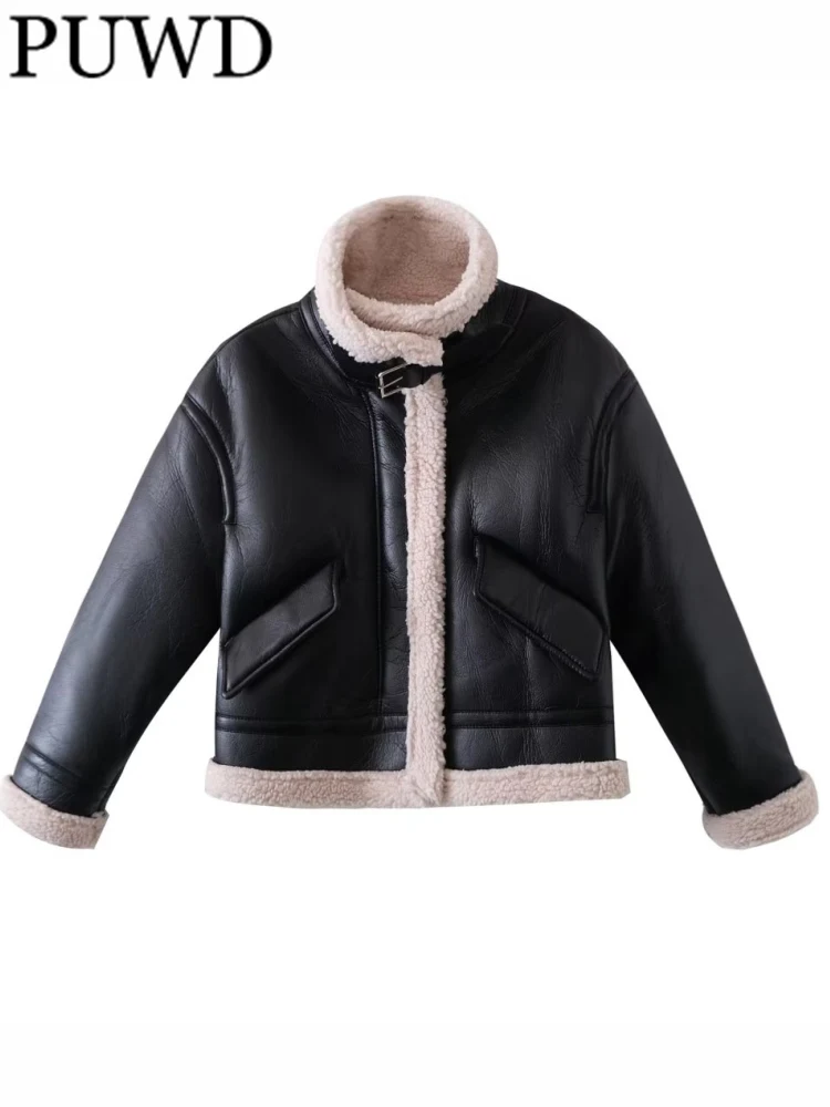 ZACK RAIN Black Short Jacket For Women 2023 Winter Breathing Leather Jacket Long Sleeves Jackets Female Outwears Chic
ZACK RAIN Black Short Jacket For Women 2023 Winter Breathing Leather Jacket Long Sleeves Jackets Female Outwears Chic