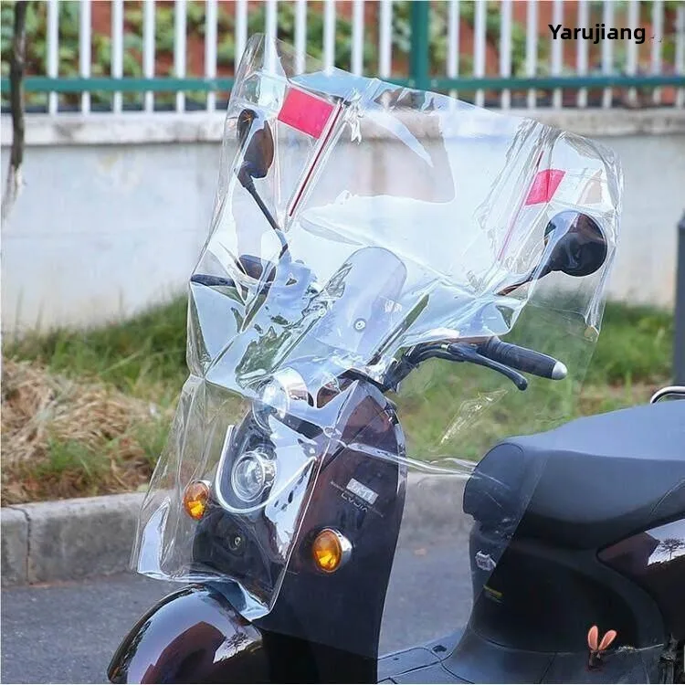 Thickened Four-Sided Support Vehicle Windshield Film Pedal Motorcycle Transparent Rainproof Durable PVC Material
Thickened Four-Sided Support Vehicle Windshield Film Pedal Motorcycle Transparent Rainproof Durable PVC Material