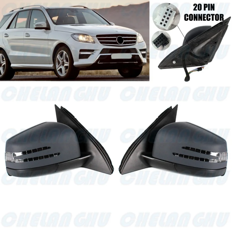 For Benz W166 ML350 ML400 ML500 2012 2013 2014 2015 1 Pair 20 Pins Primer Power Fold Memory Puddle Lamp mirror assembly
For Benz W166 ML350 ML400 ML500 2012 2013 2014 2015 1 Pair 20 Pins Primer Power Fold Memory Puddle Lamp mirror assembly
