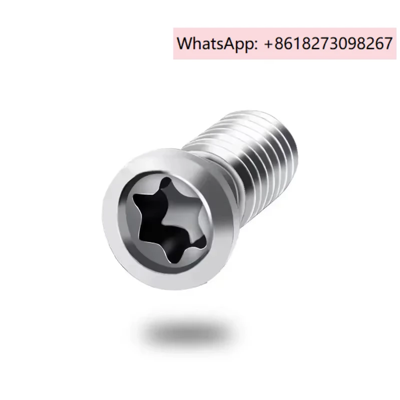 OK Plum blossom hexagonal screw, high hardness 14.9 grade M2.5 milling cutter shank, cutterhead screw 16.9 grade screw
OK Plum blossom hexagonal screw, high hardness 14.9 grade M2.5 milling cutter shank, cutterhead screw 16.9 grade screw