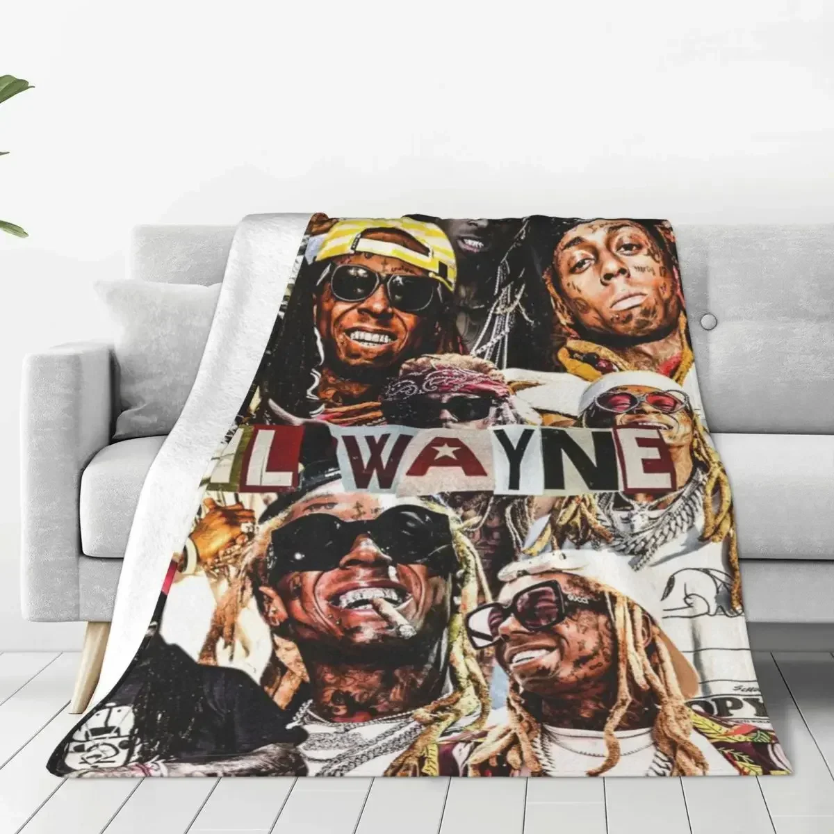 L-Lil Wayne Flannel Blanket Music Singer Super Soft Throw Blanket for Couch Chair Sofa Bed Travelling Bedspread Sofa Bed Cover
L-Lil Wayne Flannel Blanket Music Singer Super Soft Throw Blanket for Couch Chair Sofa Bed Travelling Bedspread Sofa Bed Cover