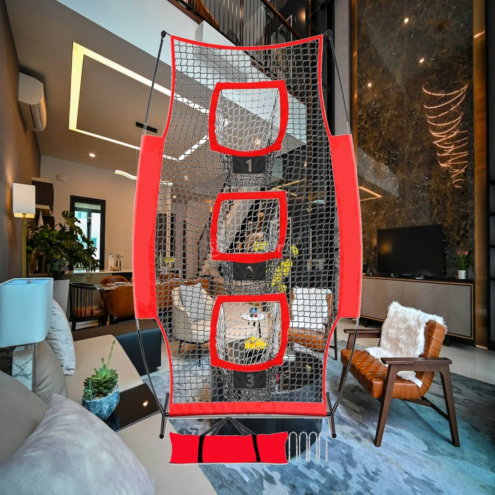 Replacement Backstop Net for Baseball Softball Football Training Equipment Portable Mesh for Indoor Outdoor Sports
Replacement Backstop Net for Baseball Softball Football Training Equipment Portable Mesh for Indoor Outdoor Sports
