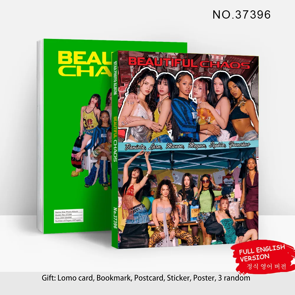 KATSEYE Idol New Album Beautiful Chaos Photo Collection MANON SOPHIA DANIELA LARA HD Printd Poster Collection Postcard Fans Gift
KATSEYE Idol New Album Beautiful Chaos Photo Collection MANON SOPHIA DANIELA LARA HD Printd Poster Collection Postcard Fans Gift