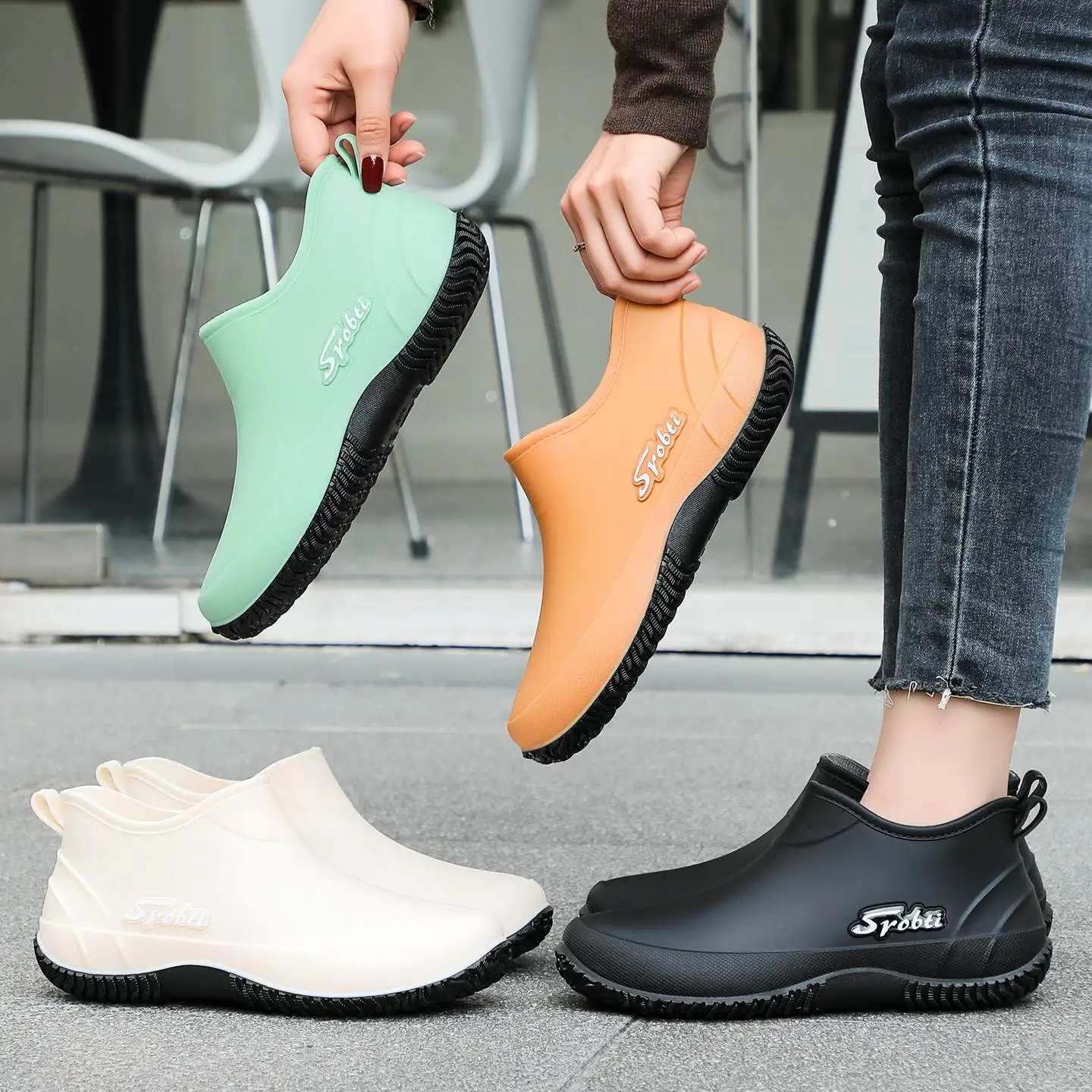 Нескользящие резиновые сапоги с низким берцем и хлопковым узлом, зимние водонепроницаемые модные водные сапоги, теплые для мужчин и женщин
Нескользящие резиновые сапоги с низким берцем и хлопковым узлом, зимние водонепроницаемые модные водные сапоги, теплые для мужчин и женщин