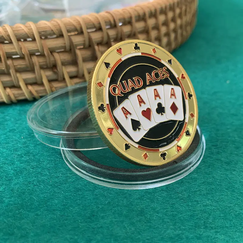Poker lucky coins, metal chip gifts, card pressors
Poker lucky coins, metal chip gifts, card pressors