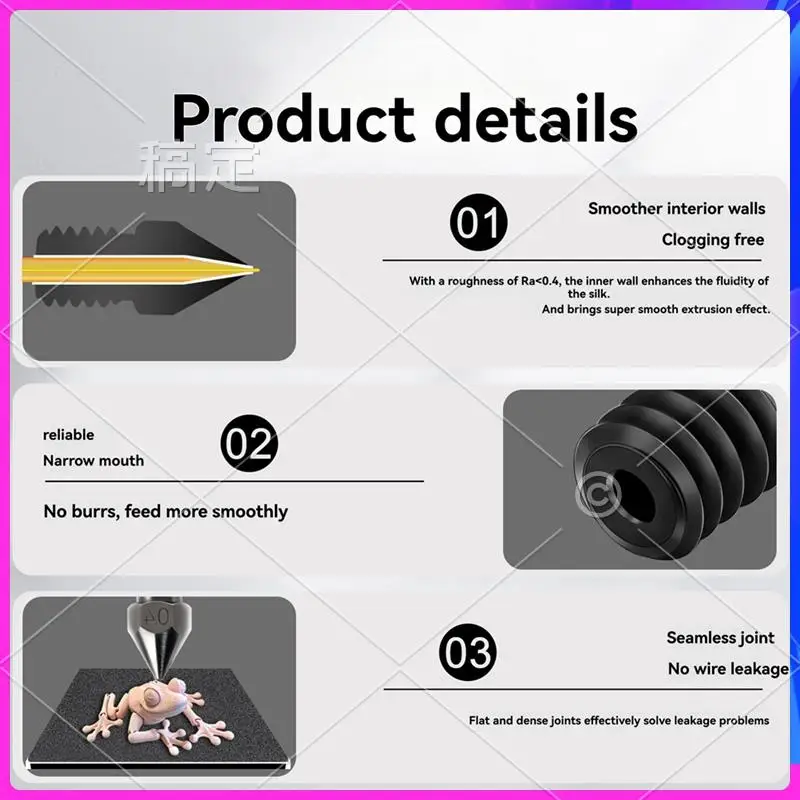 Комплект ABT-Hotend Forir3 V2, сопло из закаленной стали, термистор Ntc100k, нагревательная трубка, блок нагревателя горла, детали 3D-принтера 0,8 мм
Комплект ABT-Hotend Forir3 V2, сопло из закаленной стали, термистор Ntc100k, нагревательная трубка, блок нагревателя горла, детали 3D-принтера 0,8 мм