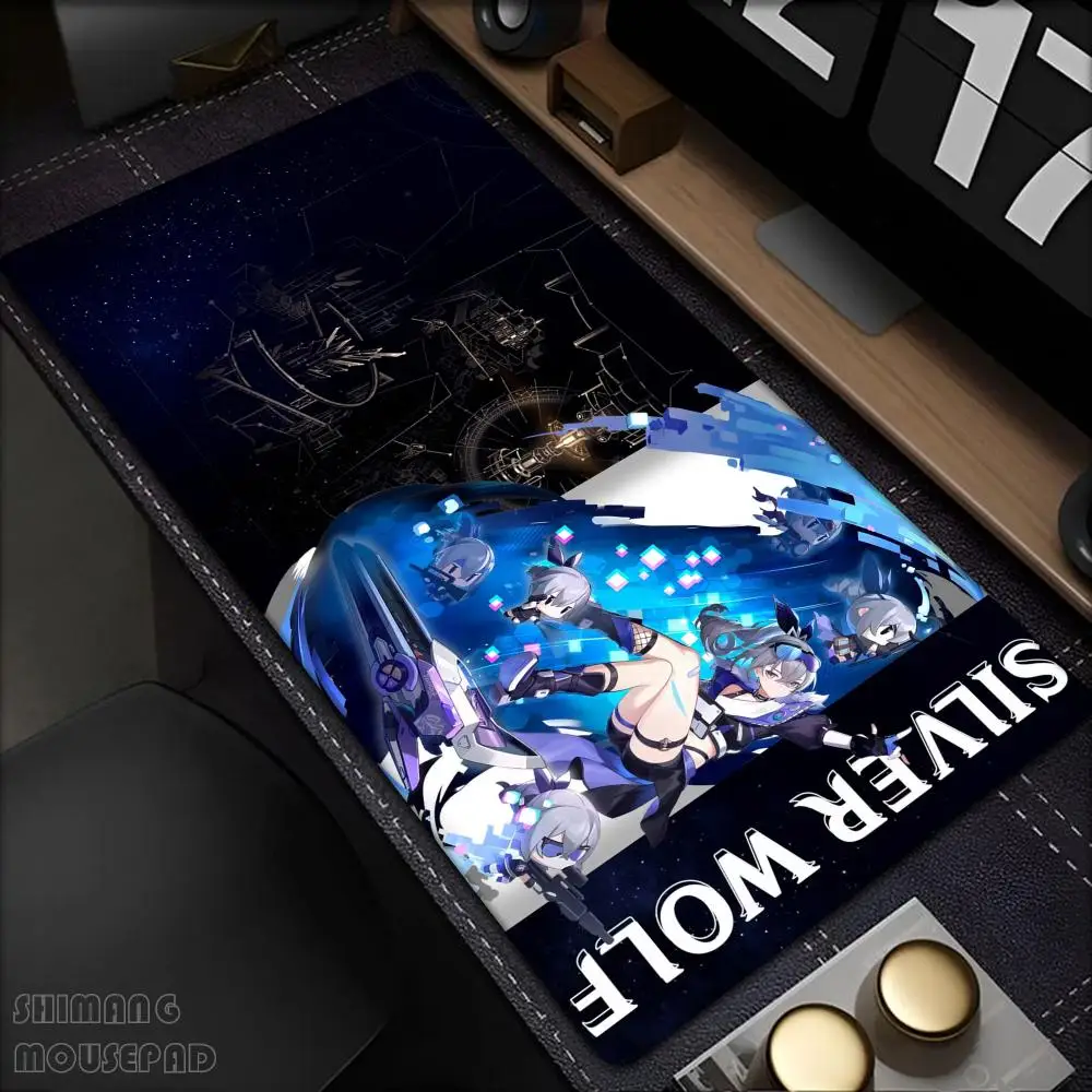 Mouse Mat Silver Wolf LV.999 HSR Honkai Star Rail Large XXL New Non-slip Keyboard Anime Girl Kawaii Mouse Pad PC Gaming Desk Mat
Mouse Mat Silver Wolf LV.999 HSR Honkai Star Rail Large XXL New Non-slip Keyboard Anime Girl Kawaii Mouse Pad PC Gaming Desk Mat