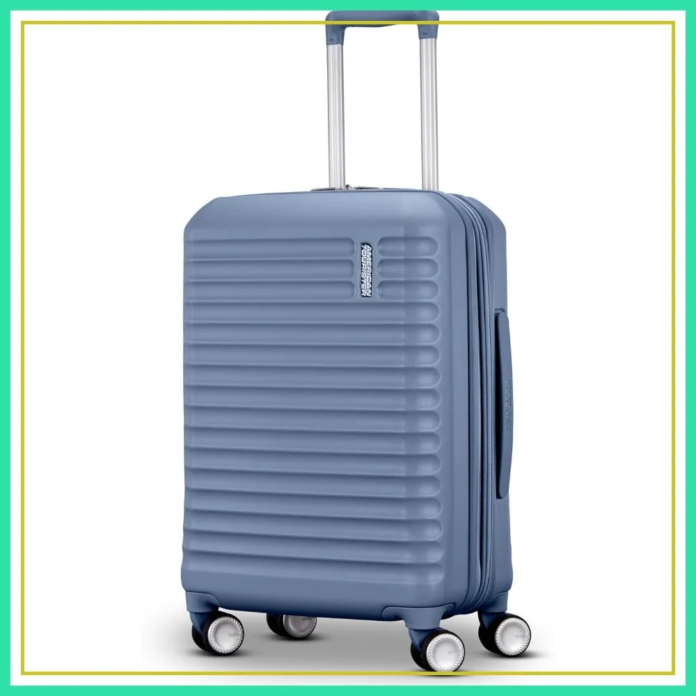 Durable Hardside Carry-On Spinner, Airline Approved, Expands 1.5", RightHeight™ Handle, Elemental Blue
Durable Hardside Carry-On Spinner, Airline Approved, Expands 1.5", RightHeight™ Handle, Elemental Blue