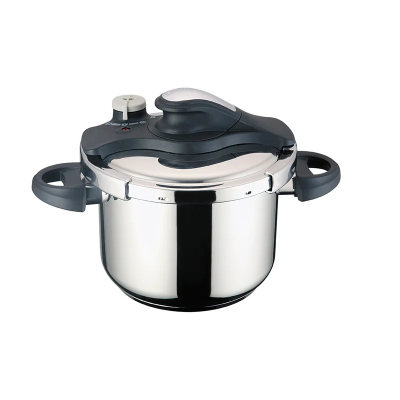 Manufacturer Commercial Steel Pressure Cooker 5L Gas Presser Cooker Stainless Steel Use for Gas and Induction Cooker
Manufacturer Commercial Steel Pressure Cooker 5L Gas Presser Cooker Stainless Steel Use for Gas and Induction Cooker