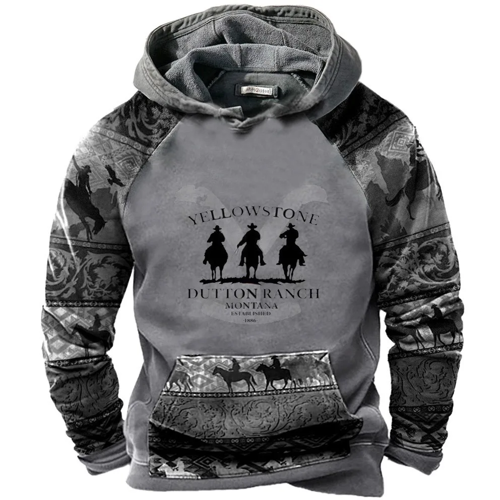 New Casual Trend Hoodie Hooded Sweatshirt Retro 3D Printed Men's Sportswear European and American Streetwear
New Casual Trend Hoodie Hooded Sweatshirt Retro 3D Printed Men's Sportswear European and American Streetwear