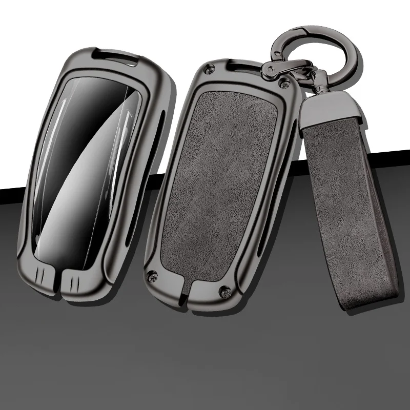 Zinc Alloy Leather Car Key Case Cover Protection Shell for Tesla Model 3 Tesla Y Tesla S Key Cover Auto Interior Accessories
Zinc Alloy Leather Car Key Case Cover Protection Shell for Tesla Model 3 Tesla Y Tesla S Key Cover Auto Interior Accessories