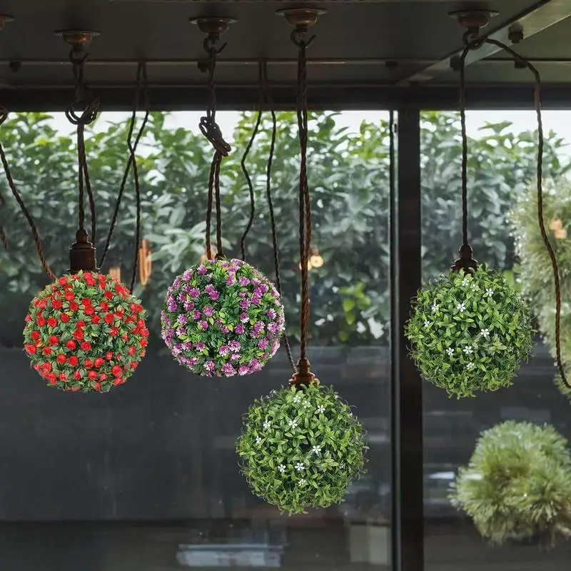 Artificial Plant Topiary Ball Faux Boxwood Waterproof Decorative Balls for Backyard Balcony Garden Wedding and Home Decor
Artificial Plant Topiary Ball Faux Boxwood Waterproof Decorative Balls for Backyard Balcony Garden Wedding and Home Decor