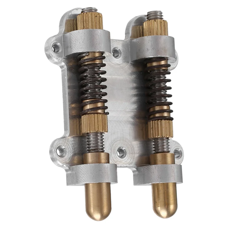 4X Guitar Brass Double Tremolo Bridge Stabilizer Stopper Stabilizing Device Arming Adjuster Tremsetter ESP Style
4X Guitar Brass Double Tremolo Bridge Stabilizer Stopper Stabilizing Device Arming Adjuster Tremsetter ESP Style