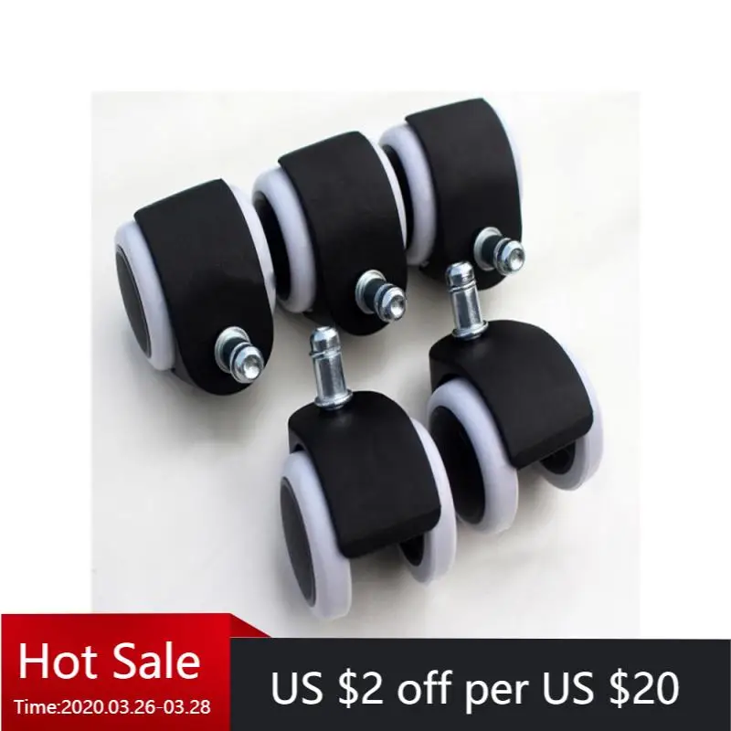 (5 Packs) Universal Swivel Chair Wheel Office Roller Computer Accessories Pulley Caster
(5 Packs) Universal Swivel Chair Wheel Office Roller Computer Accessories Pulley Caster