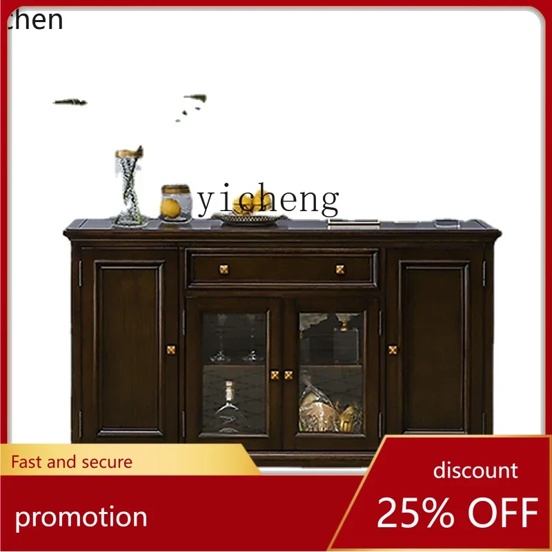 YFY Light Luxury Solid Wood Sideboard Cabinet Walnut Vintage Ash Wood Kitchen Dining Cupboard
YFY Light Luxury Solid Wood Sideboard Cabinet Walnut Vintage Ash Wood Kitchen Dining Cupboard
