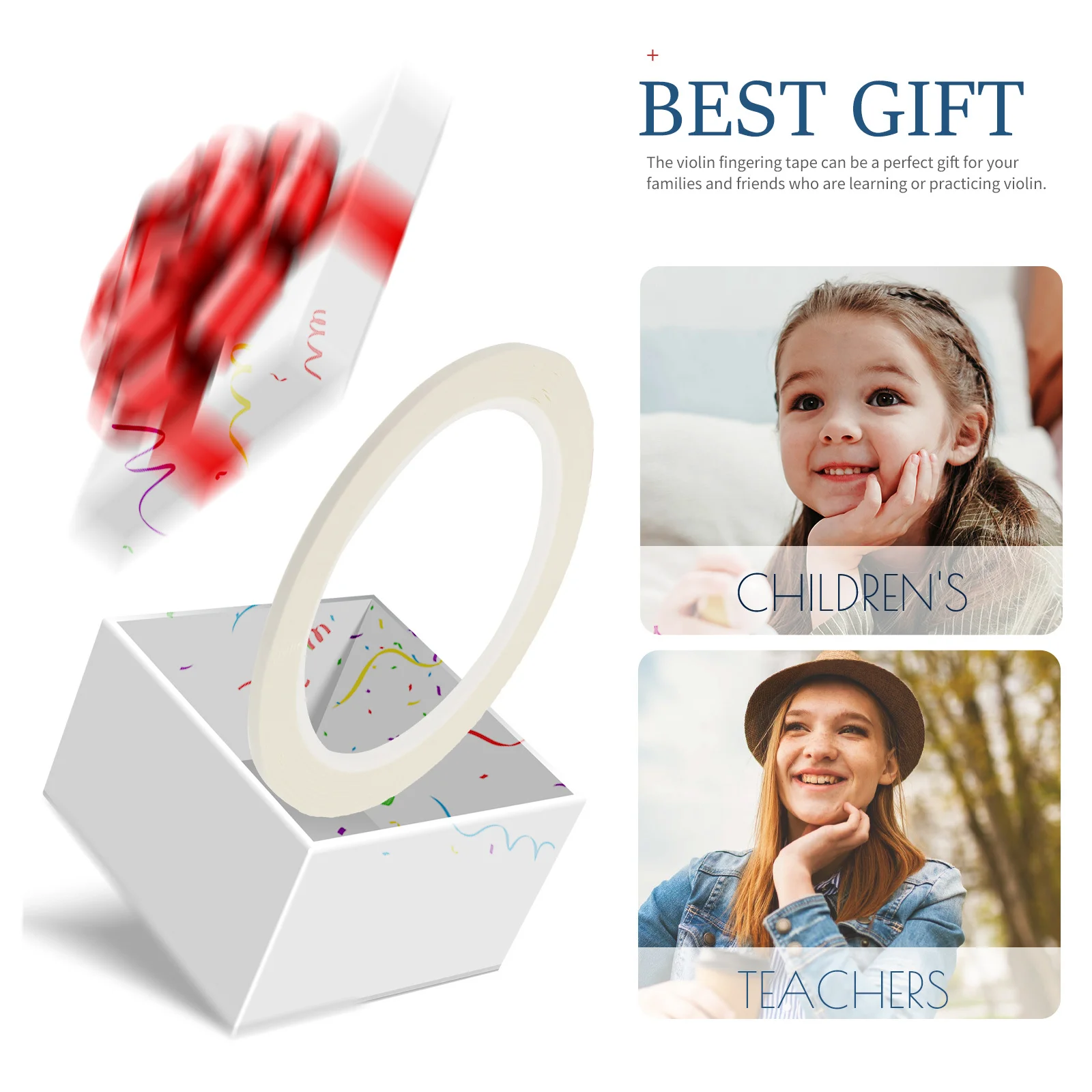 2 Rolls Violin Tape Fingerboard Stickers for Violin Cello Bass Beginners Accessory Fretboard Stickers Tape
2 Rolls Violin Tape Fingerboard Stickers for Violin Cello Bass Beginners Accessory Fretboard Stickers Tape