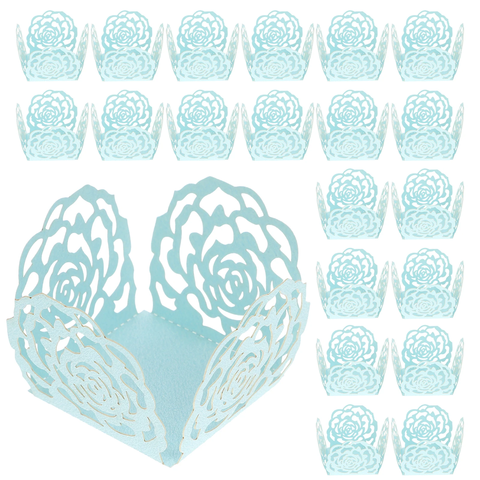 50pcs Chocolate Trays Ivory Paper Cups Hollow Flower Design Wedding chocolate wrapping tray
50pcs Chocolate Trays Ivory Paper Cups Hollow Flower Design Wedding chocolate wrapping tray