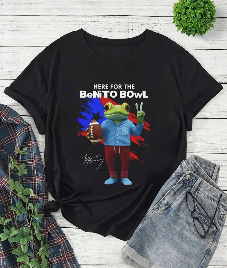 2026 Bad Bunny SHIRTS Rico Show Shirt Benito Bowl Rican Graphic Fan Gift Regular Unisex All-match Printed T-shirt Tops Adult
2026 Bad Bunny SHIRTS Rico Show Shirt Benito Bowl Rican Graphic Fan Gift Regular Unisex All-match Printed T-shirt Tops Adult