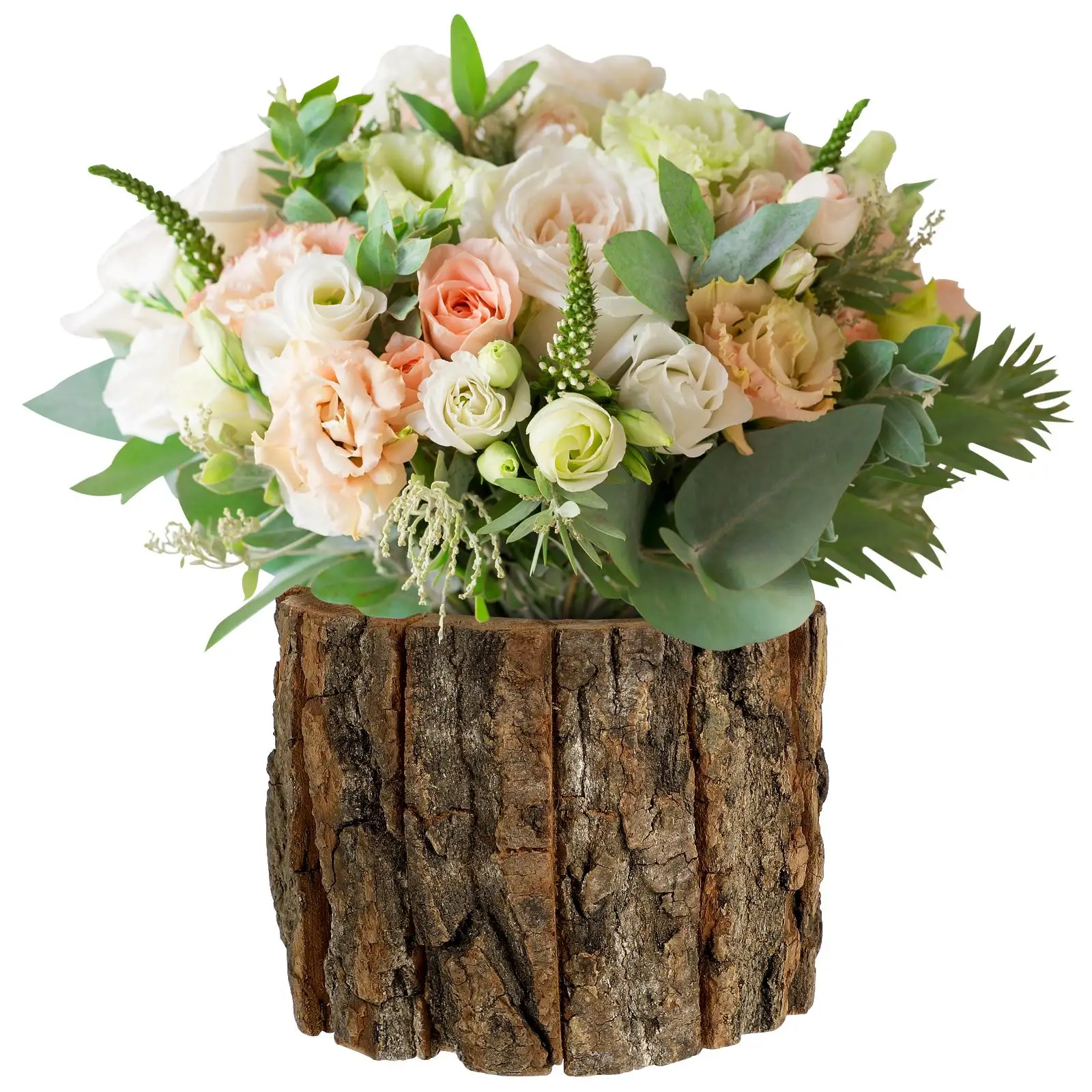 Waterproof Flower Bucket 10cm Tall Artificial Bark Look Plant Pots Small Wood Container Storage Practical
Waterproof Flower Bucket 10cm Tall Artificial Bark Look Plant Pots Small Wood Container Storage Practical