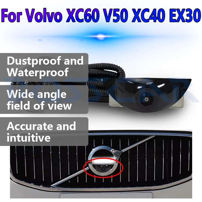 For Volvo XC60 V50 XC40 EX30 Car Front View Camera OEM HD Night Vision Fisheye Wide Angle 150° Universal Parking Surveillance
For Volvo XC60 V50 XC40 EX30 Car Front View Camera OEM HD Night Vision Fisheye Wide Angle 150° Universal Parking Surveillance