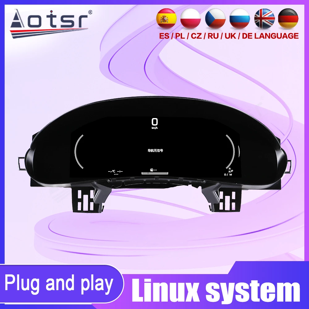 Full LCD Digital Dashboard Cockpit Virtual Instrument Cluster For Porsche Cayenne 2002-2009 Instrument Panel Upgrade Replacement
Full LCD Digital Dashboard Cockpit Virtual Instrument Cluster For Porsche Cayenne 2002-2009 Instrument Panel Upgrade Replacement