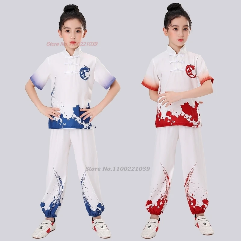 2025 chinese traditional children wushu clothing martial arts kung fu uniform dragon print training exercise stage performance
2025 chinese traditional children wushu clothing martial arts kung fu uniform dragon print training exercise stage performance