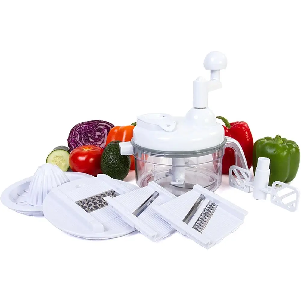 7 in 1 Chopper - Manual Food Processor
7 in 1 Chopper - Manual Food Processor