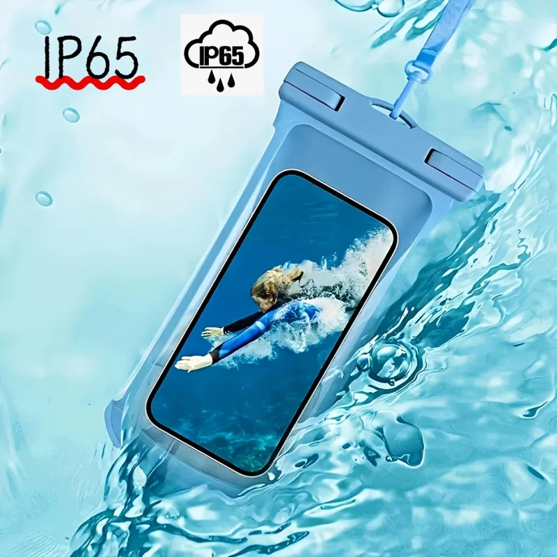 "Travel Season" New Waterproof Air-Cushioned Floating Thickened Waterproof Bag, Suitable for Swimming, Surfing, Travel on Rainy Days, Beach Trips, Cruises, Skiing, and Other Water Activities, Can Protect up to 7inch Mobile Phones
"Travel Season" New Waterproof Air-Cushioned Floating Thickened Waterproof Bag, Suitable for Swimming, Surfing, Travel on Rainy Days, Beach Trips, Cruises, Skiing, and Other Water Activities, Can Protect up to 7inch Mobile Phones