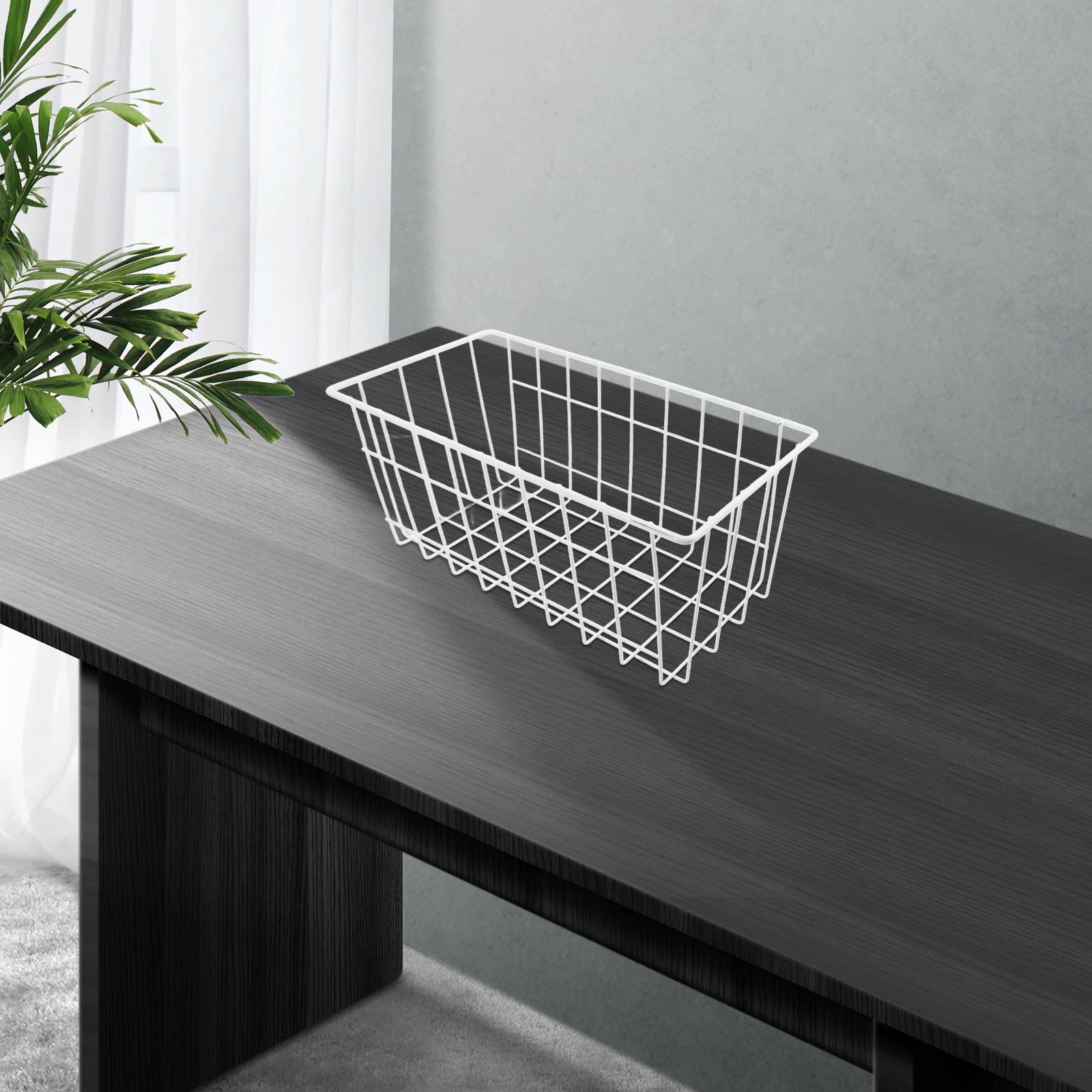 Wall Mountable Freezer Basket Storage Rack Iron Material Breathable Mesh Design Spacesaving Chest Organizer Bin Kitchen Fruit
Wall Mountable Freezer Basket Storage Rack Iron Material Breathable Mesh Design Spacesaving Chest Organizer Bin Kitchen Fruit