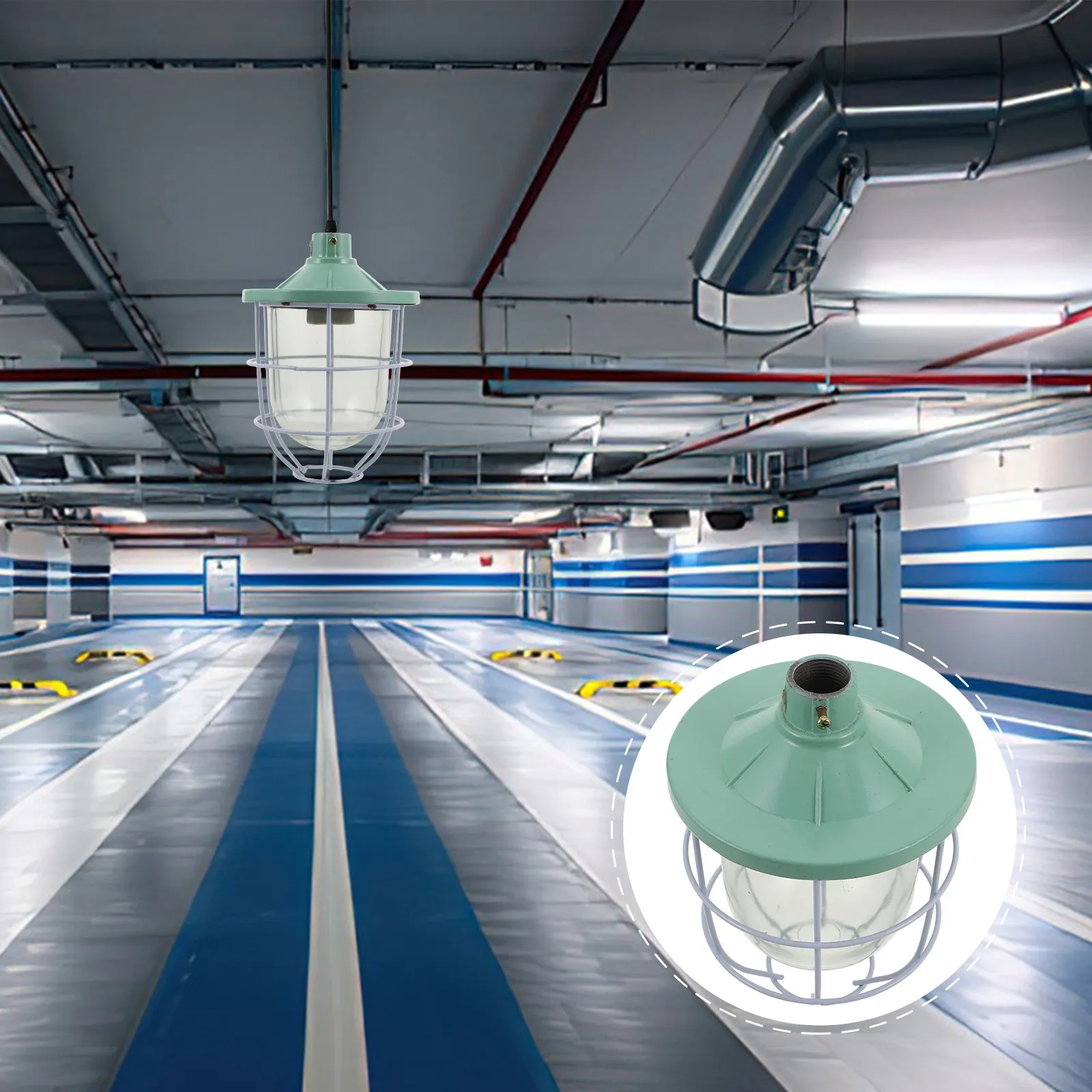 Explosion-Proof Lampshade Small Metal Cage Lamp Shade Replacement Light Bulb Cover Bulb Guard Ceiling Light Fixture Warehouse
Explosion-Proof Lampshade Small Metal Cage Lamp Shade Replacement Light Bulb Cover Bulb Guard Ceiling Light Fixture Warehouse