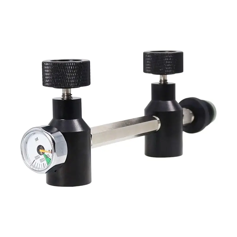 Easy Use Inflator Head Can Connect 2 Gas Cylinders Outdoor Sports Long-Lasting Gas Cylinder Connector G1/2 Inflator Head
Easy Use Inflator Head Can Connect 2 Gas Cylinders Outdoor Sports Long-Lasting Gas Cylinder Connector G1/2 Inflator Head