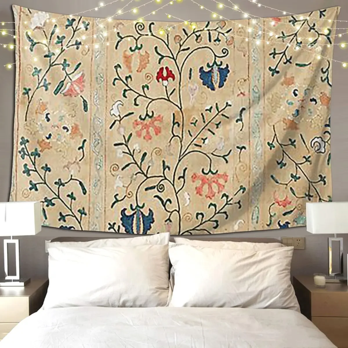Uzbekistan Suzani Nim Embroidery Tapestry Art Wall Hanging Aesthetic Home Decoration Tapestries for Room Bedroom Dorm Room
Uzbekistan Suzani Nim Embroidery Tapestry Art Wall Hanging Aesthetic Home Decoration Tapestries for Room Bedroom Dorm Room