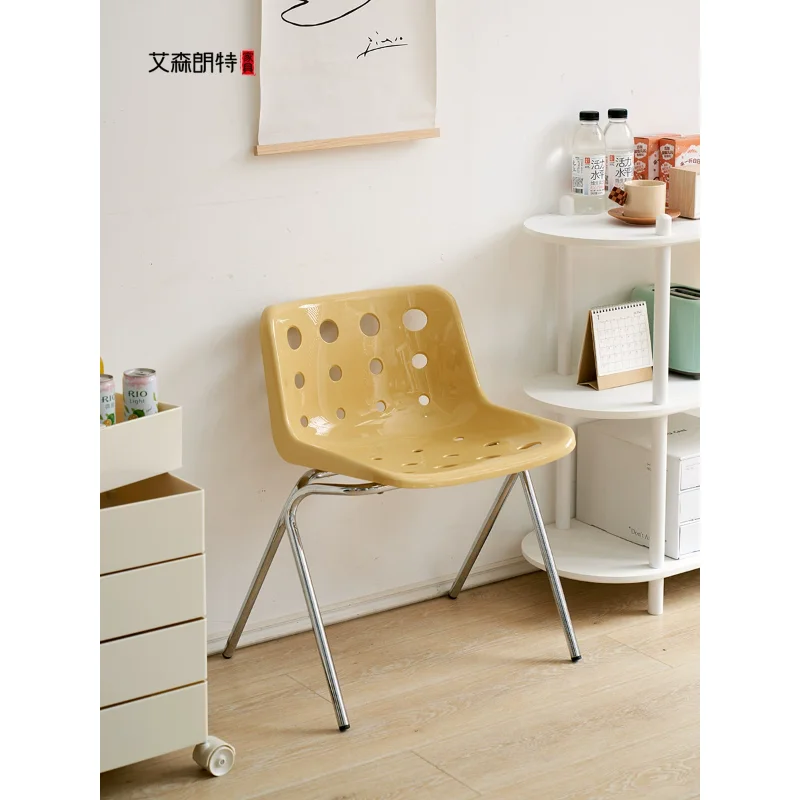 Eisenron cheese cheese chair vintage dining chair ins home makeup desk designer cream style back stool
Eisenron cheese cheese chair vintage dining chair ins home makeup desk designer cream style back stool