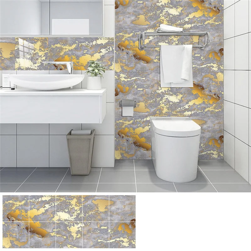 【MEET】Marble Pattern Tiles Sticker Golden Marble Pattern Tiles Sticker Kitchen Backsplash
【MEET】Marble Pattern Tiles Sticker Golden Marble Pattern Tiles Sticker Kitchen Backsplash