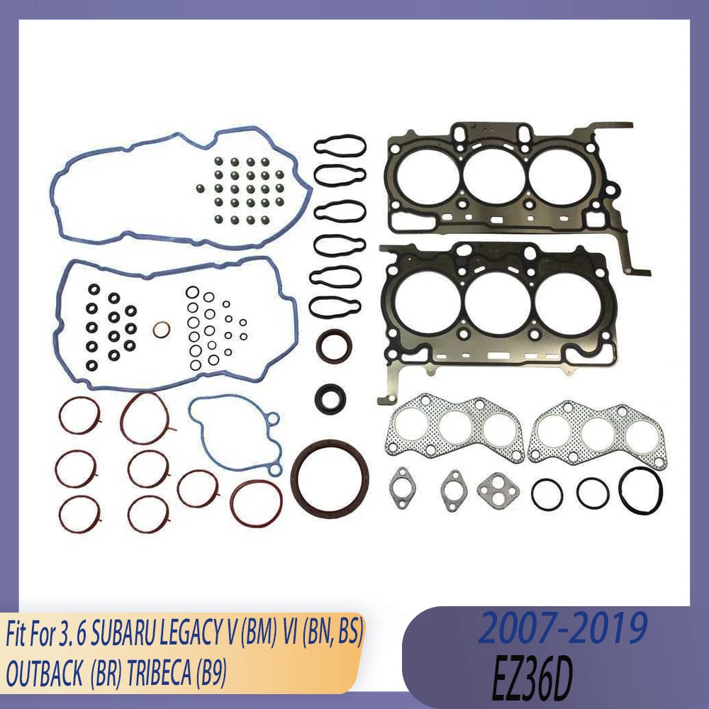 Engine Part Cylinder Head Full Gasket Seal Set Fit 3.6 L EZ36D 08-19 Gas For SUBARU 10-19 LEGACY V Ⅵ 10-19 OUTBACK 08-14 TRIBECA
Engine Part Cylinder Head Full Gasket Seal Set Fit 3.6 L EZ36D 08-19 Gas For SUBARU 10-19 LEGACY V Ⅵ 10-19 OUTBACK 08-14 TRIBECA